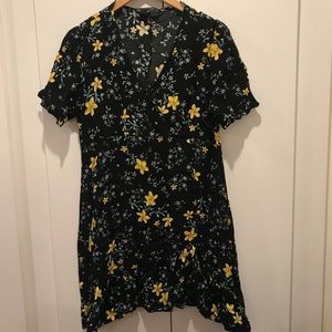 Zara floral dress